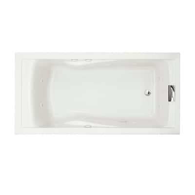 American Standard Evolution 72" Acrylic Whirlpool Bathtub with
