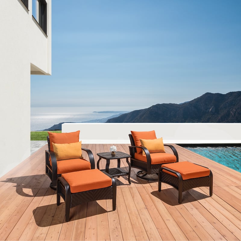 Barcelo 16 Piece Sunbrella Outdoor Patio Estate Collection