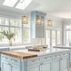preview thumbnail 7 of 38, LALUZ Modern Farmhouse 1-Light Pendant Light for the Kitchen Island Dining Room