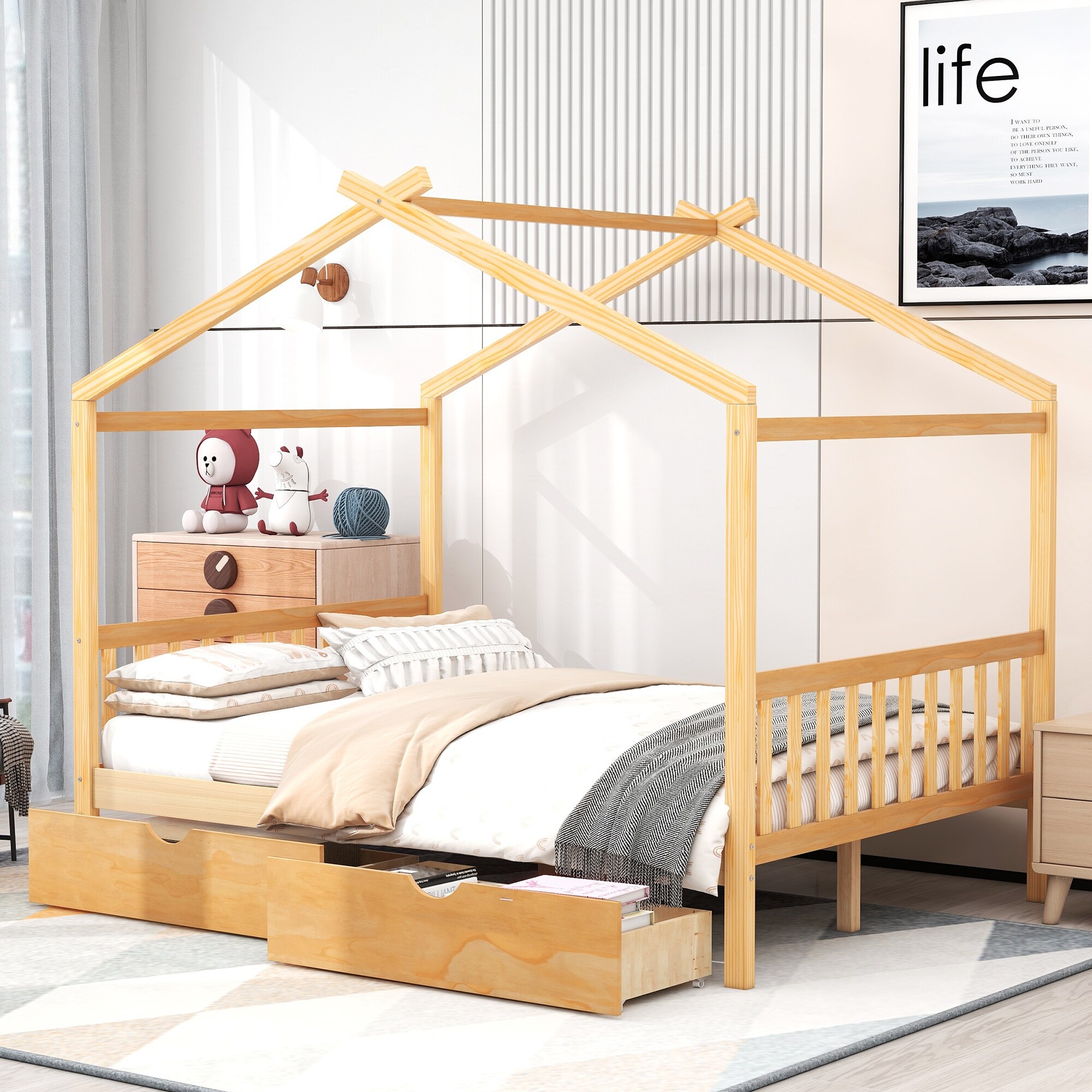 White Platform Bed, Futon Bunk Kids Beds Bed Bath & Beyond
