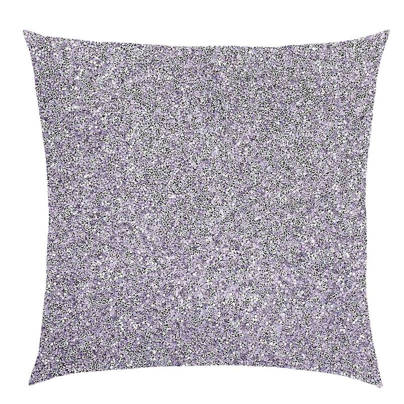 Sparkles Home Luminous Rhinestone Allover Pillow - 16X16 - Lavender