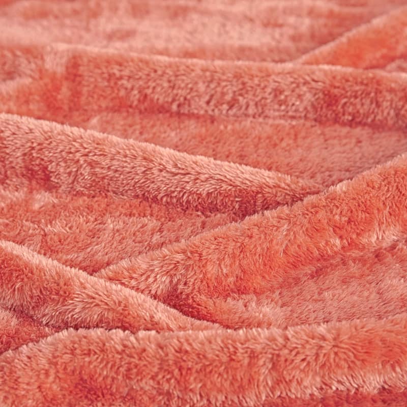 Superior Solid Fluffy Fleece Blanket, Plush and All Season