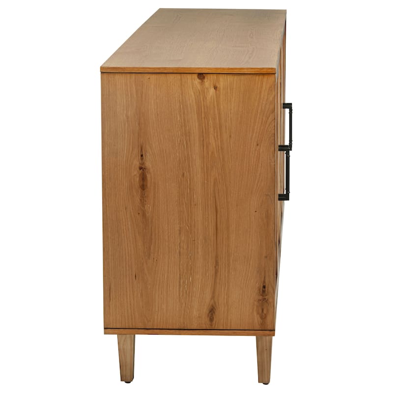 Middleton Extension Leaf Dining Set Natural Brown