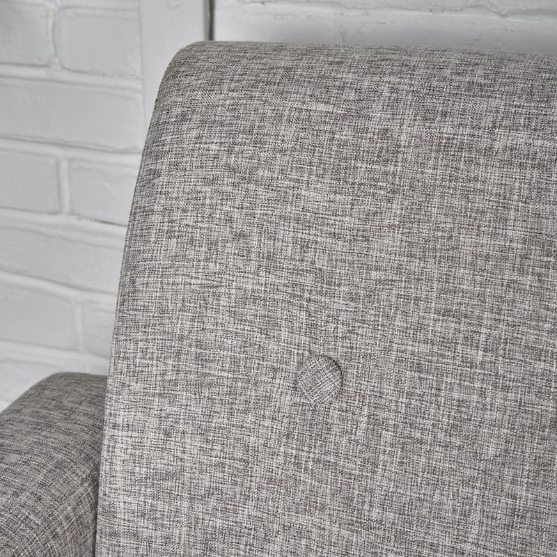 Light Grey 30.5" Upholstered Club Chair