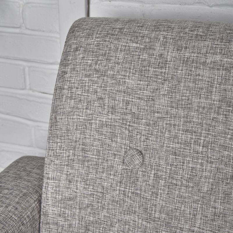 Modern 30.5" Upholstered Club Chair with Sturdy Rubber Wood Legs for Living Room
