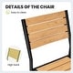 preview thumbnail 7 of 39, 11/13-Piece Outdoor Aluminum Dining Table Set Rectangular Table with Umbrella Hole and Stackable Chairs