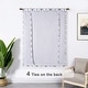 preview thumbnail 4 of 7, DriftAway Raymond Blackout Tie Up Curtain - 45"x63"