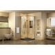 preview thumbnail 42 of 69, DreamLine Prime 38 in. x 38 in. x 74 3/4 in. Sliding Shower Enclosure and Shower Base Kit - 38" x 38"