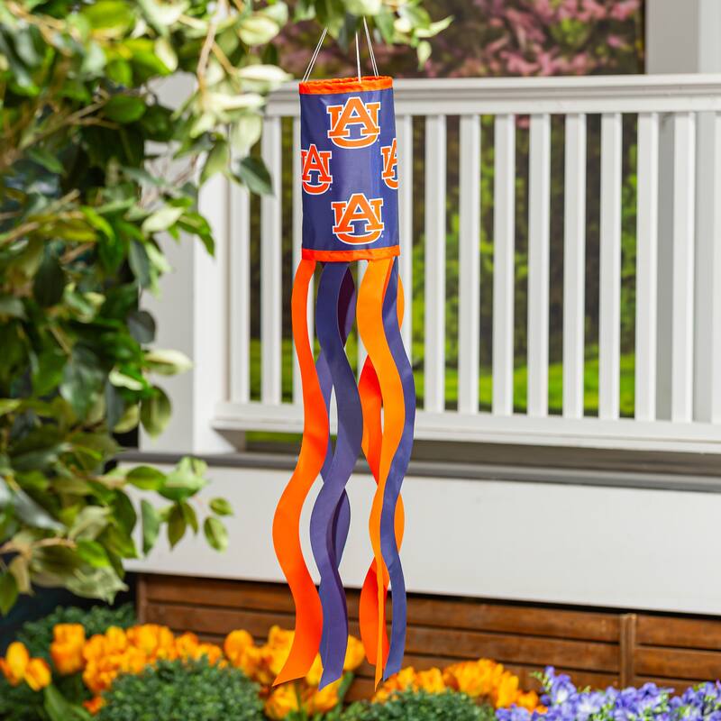 40" NCAA Team Sublimated Fabric Windsock - Auburn