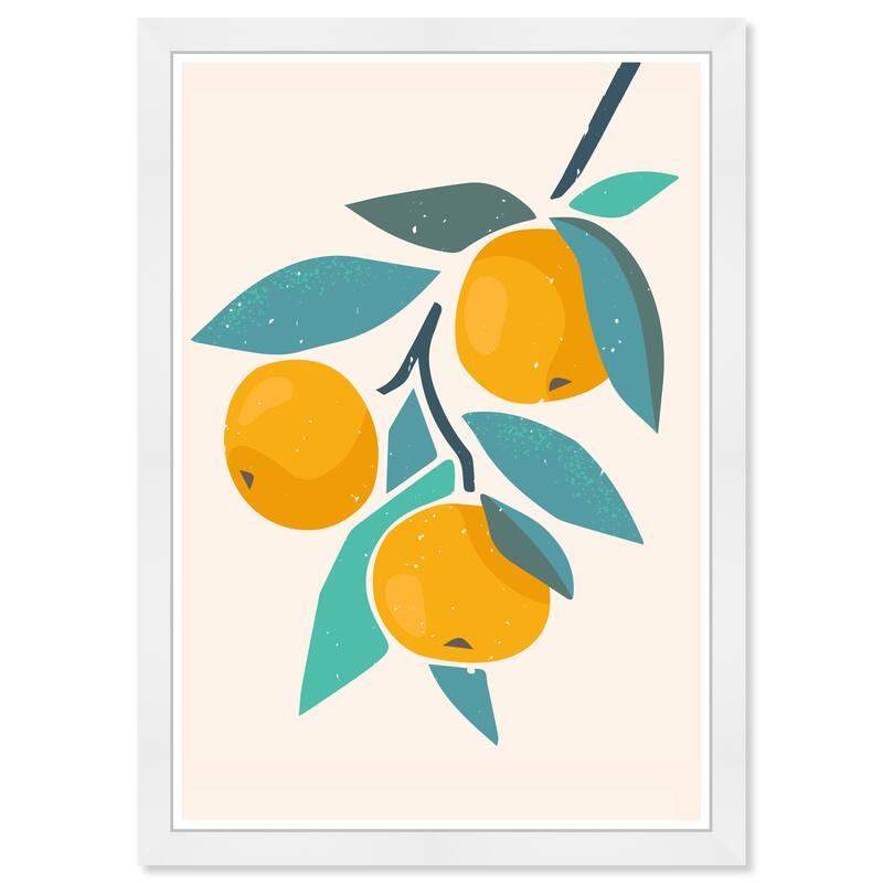 Wynwood Studio Prints Food and Cuisine Tangy Oranges Orange and Wall Art Canvas Print