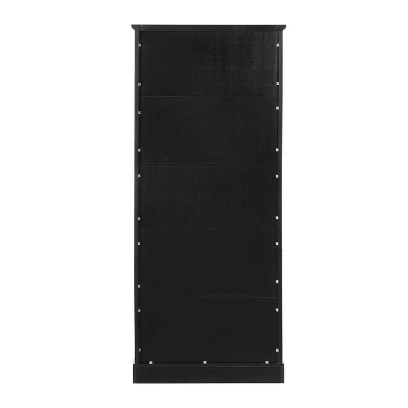 Bathroom Freestanding Cabinet with 3 Drawers (Partitioned, Standard, Deep), Adjustable Shelf, Soft-Close Doors and Steel Handles