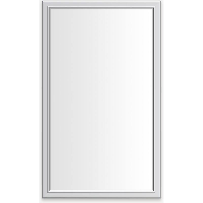 Robern D2C2440D4BMTM Main Line 23-1/4" x 39-3/8" Framed Single Door - Chrome - Chrome Finish