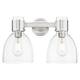 Option Satin Nickel, Clear