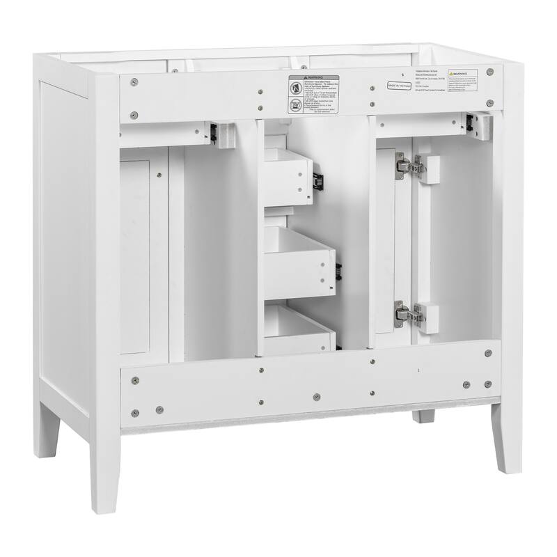 Modern Bathroom Vanity without Sink, Cabinet Base Only