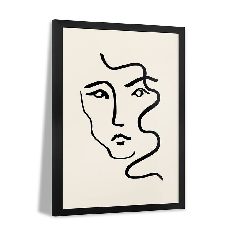 Portrait I Premium Framed Poster by 1x Studio
