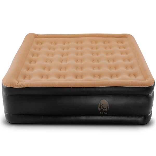 inflatable raised double bed