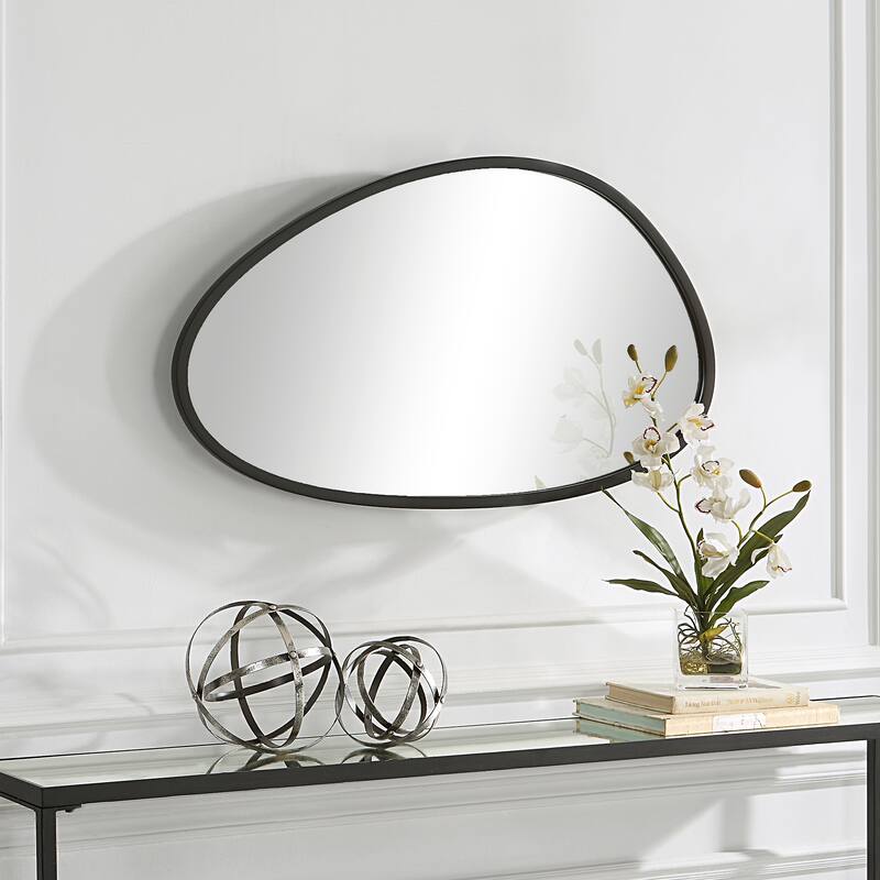 21 x 36 in. Black Mirror - 21" W x 36" H x 0.88" D