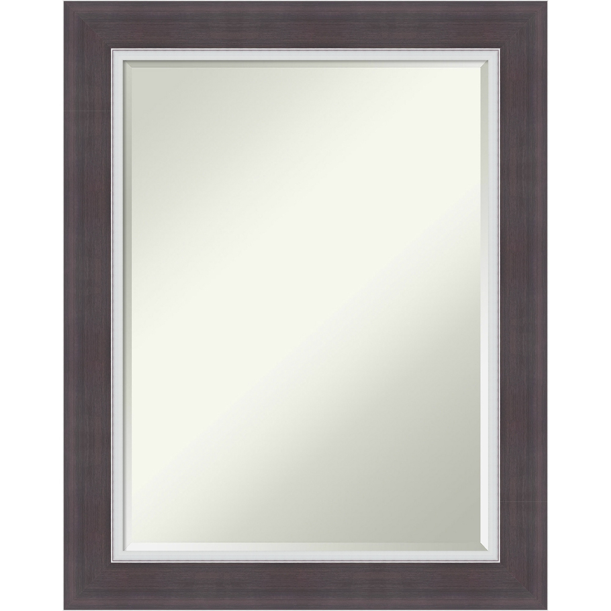 Ellie Half-Inch-Bevel Framed Bathroom Vanity Wall Mirror