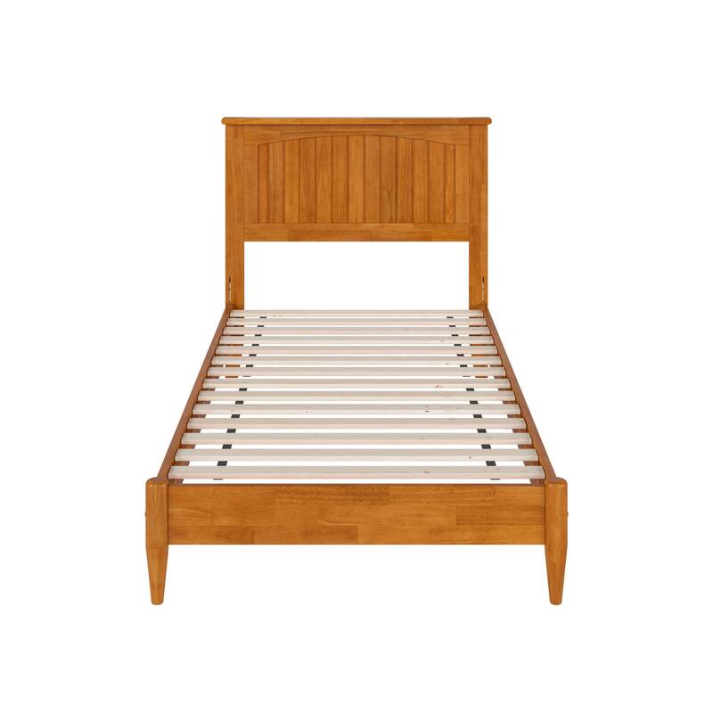 Naples Solid Wood Low Profile Platform Bed