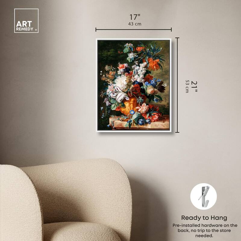 Bouquet of Flowers (1724) Canvas by Art Remedy