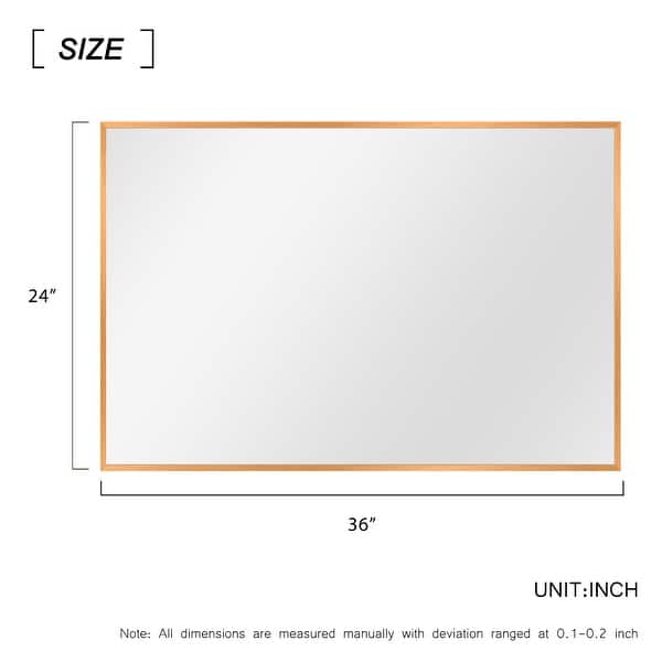 Contemporary WallMounted Hanging Vanity Mirror Bathroom Mirror Bed