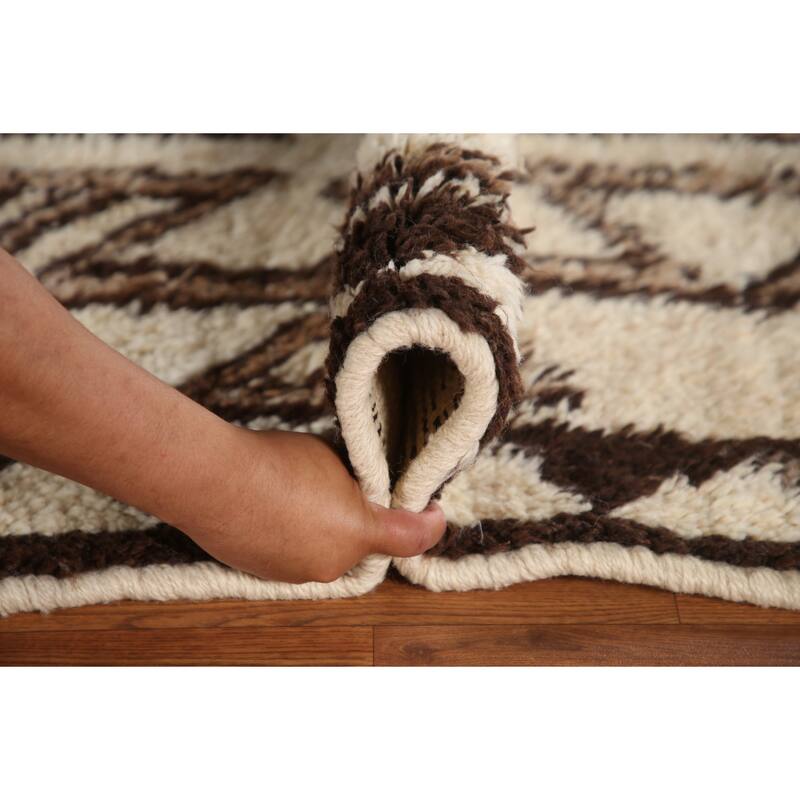 Vegetable Dye Kurdish Oriental Runner Rug Hand-knotted Wool Carpet - 2'11"x 11'7"