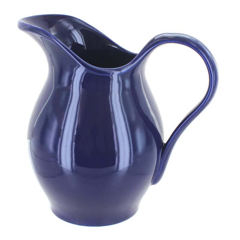 Blue Rose Polish Pottery 1160 Zaklady Pitcher