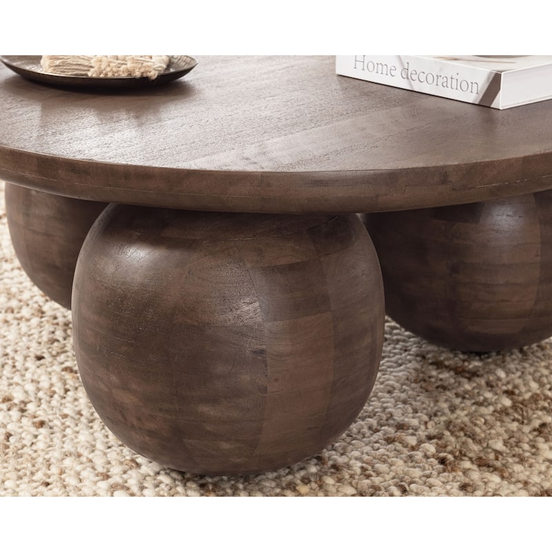 Ronda Mango Wood Coffee Table by Kosas Home