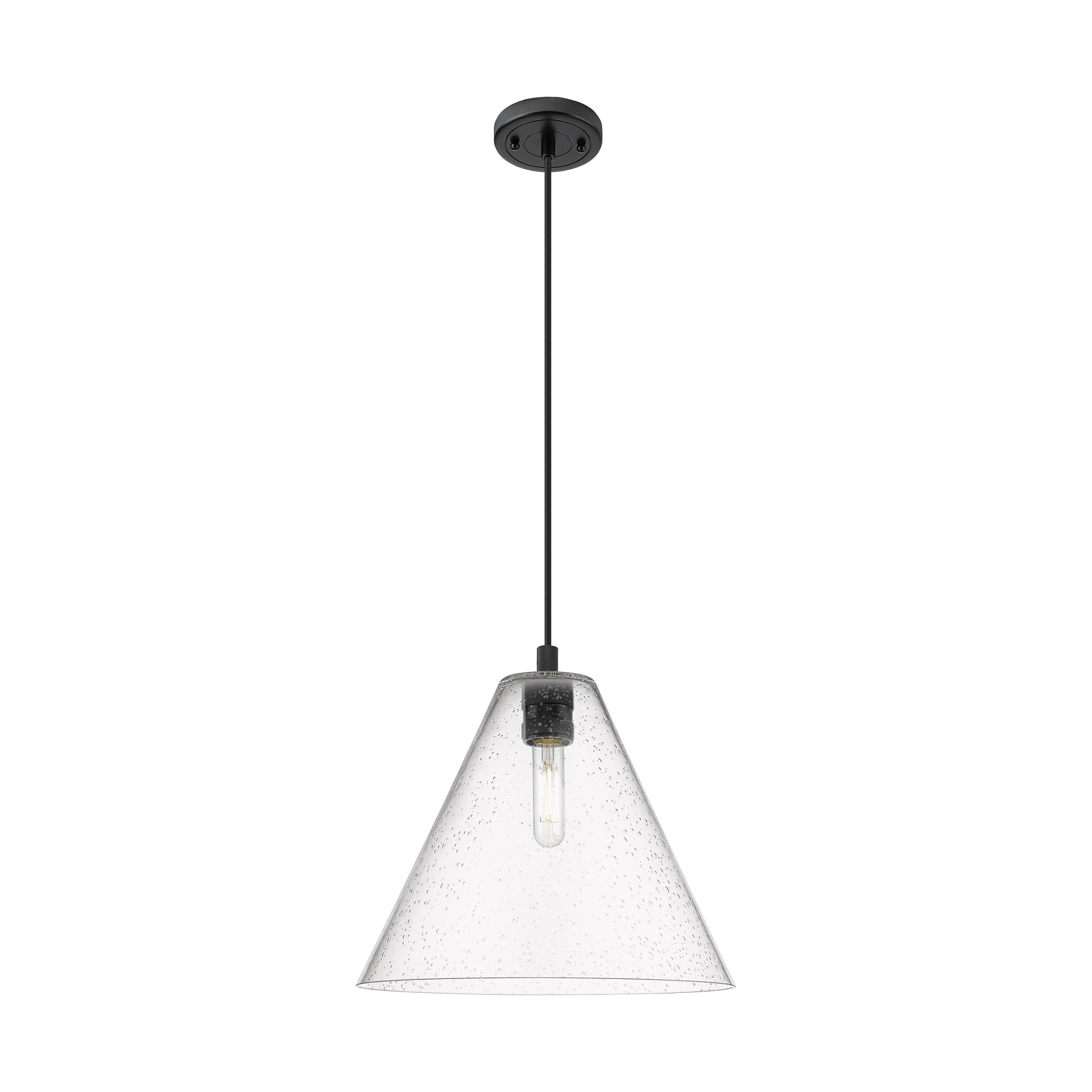 Innovations Lighting Downtown Urban - Crown Point - 1 Light 12" Berkshire Cord Hung Pendant