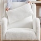 preview thumbnail 19 of 17, 27.2" Modern Upholstered Rocking Chair with Two Side Pocket for Living Room