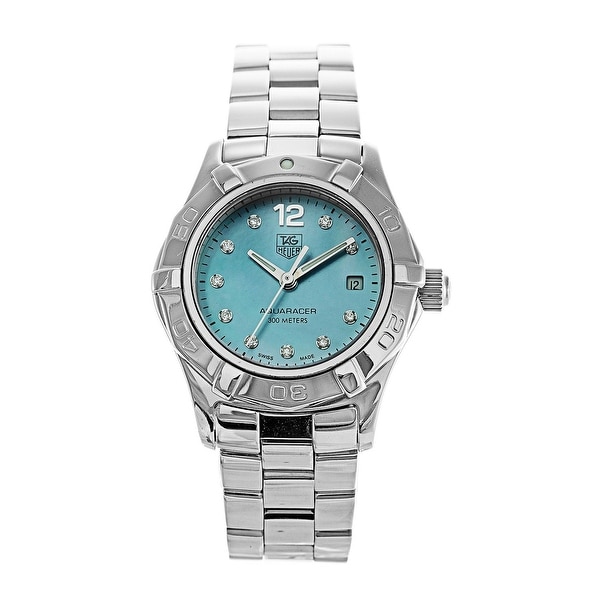 Tag Heuer Women's WAF1419.BA0813 'Aquaracer' Stainless Steel Watch. Opens flyout.
