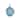 Light Blue Japanese Glass Ball Fishing Float - 6"