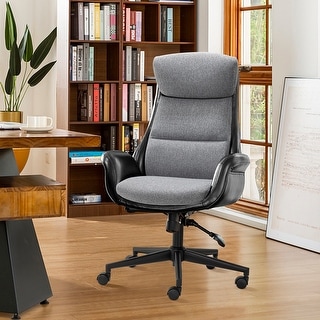 Mid-Century Gaslift Adjustable Swivel Office Chair