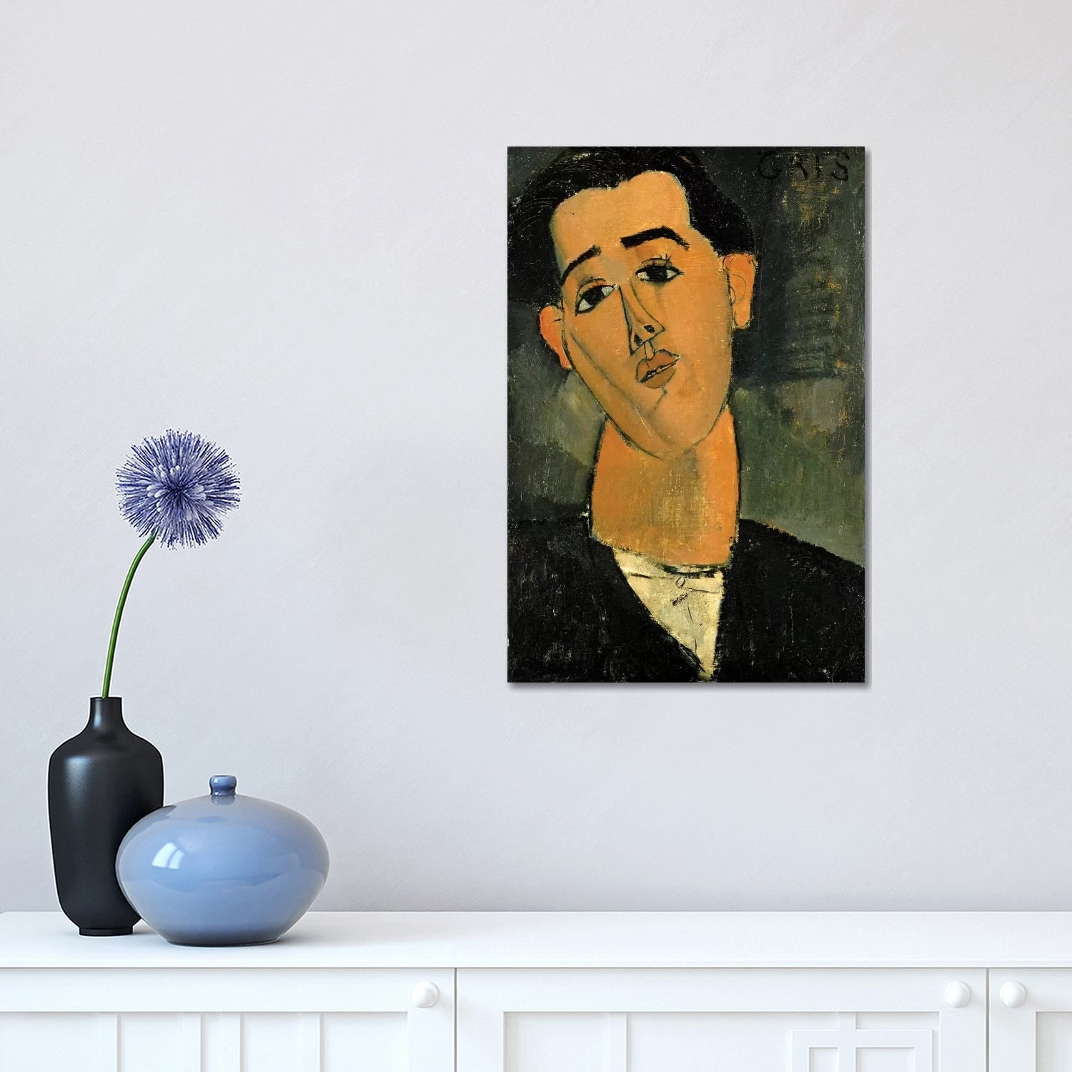 iCanvas Portrait Of Juan Gris, 1915 by Amedeo Modigliani Canvas