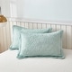 preview thumbnail 13 of 39, MarCielo 2-Piece 100% Cotton Embroidered Quilted Pillow Shams