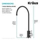 preview thumbnail 41 of 107, Kraus Purita Drinking Water Dispenser Beverage Kitchen Faucet