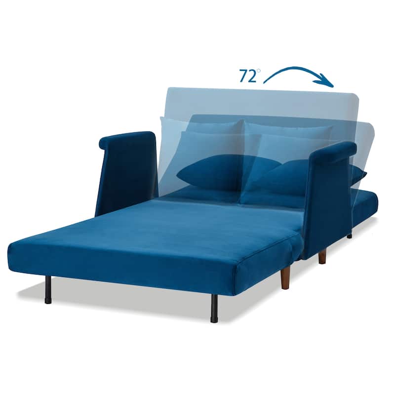 Artdeco Home - Boston & Cypress Convertible Futon Chair