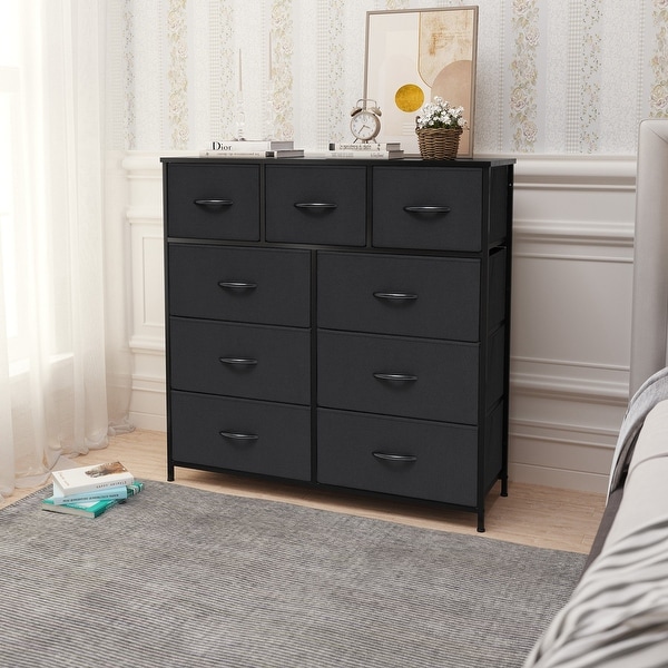 Extra wide cheap black dresser