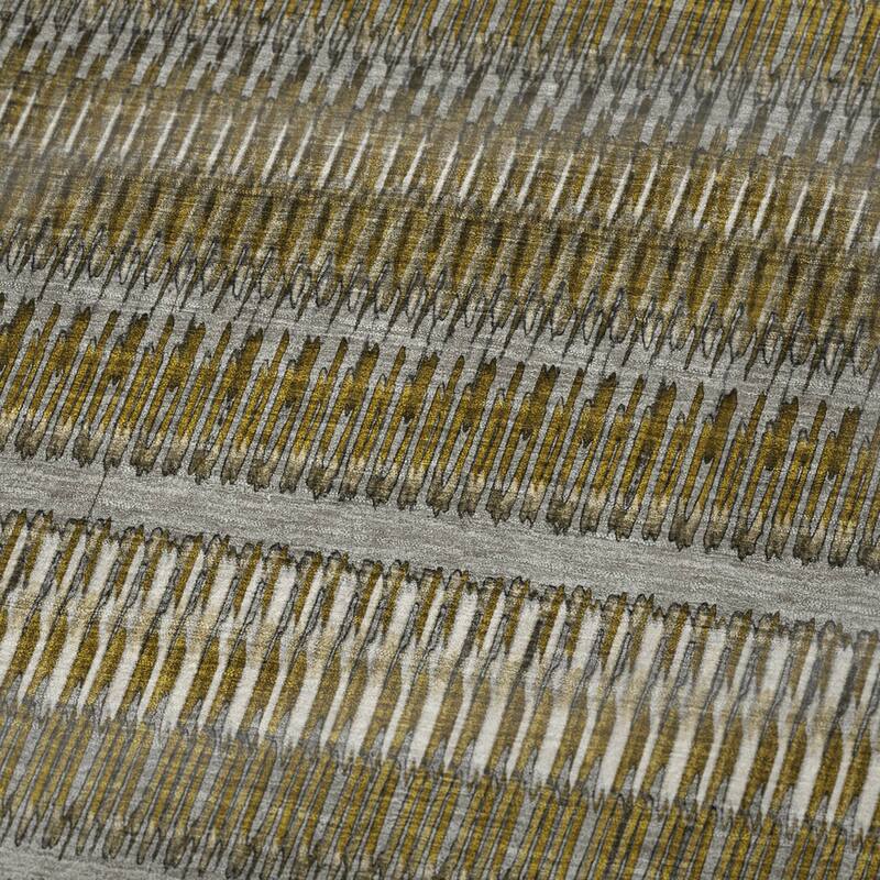 Premium Machine Washable Geo Stripes Sherpa Throw Blanket