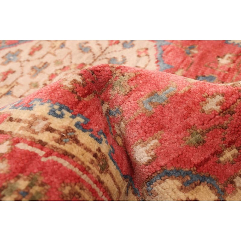 ECARPETGALLERY Hand-knotted Jules Serapi Red Wool Rug - 3'2 x 4'10