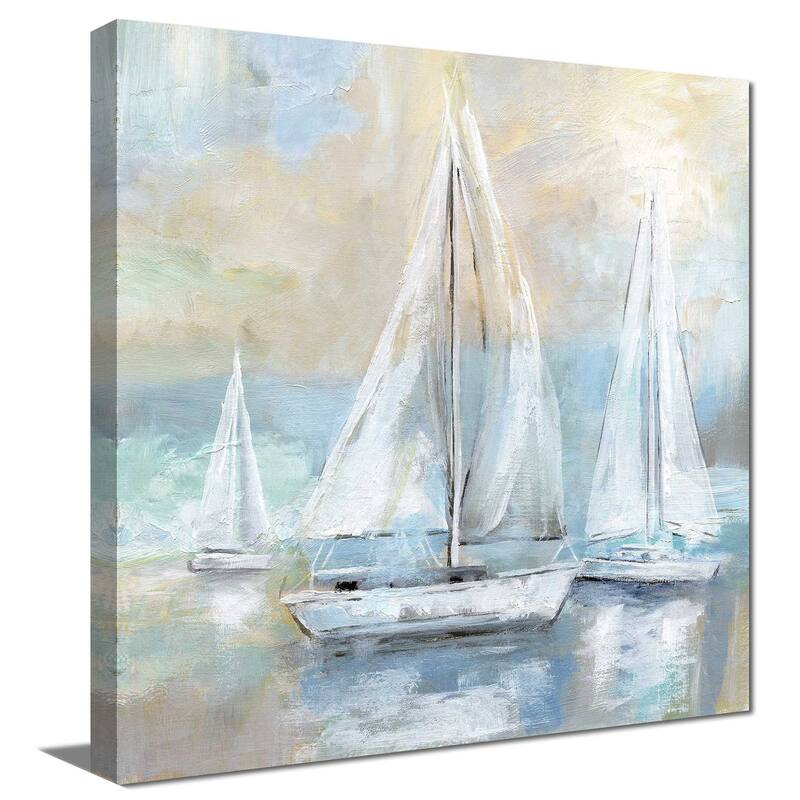"Sail Away" by Nan Print on Canvas