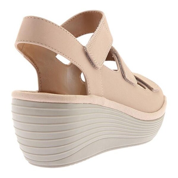 clarks women's reedly juno wedge sandal