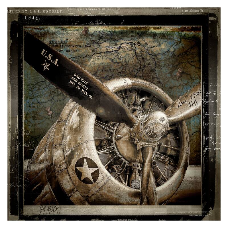Wing and a Prayer by Art Licensing International Canvas Art Print