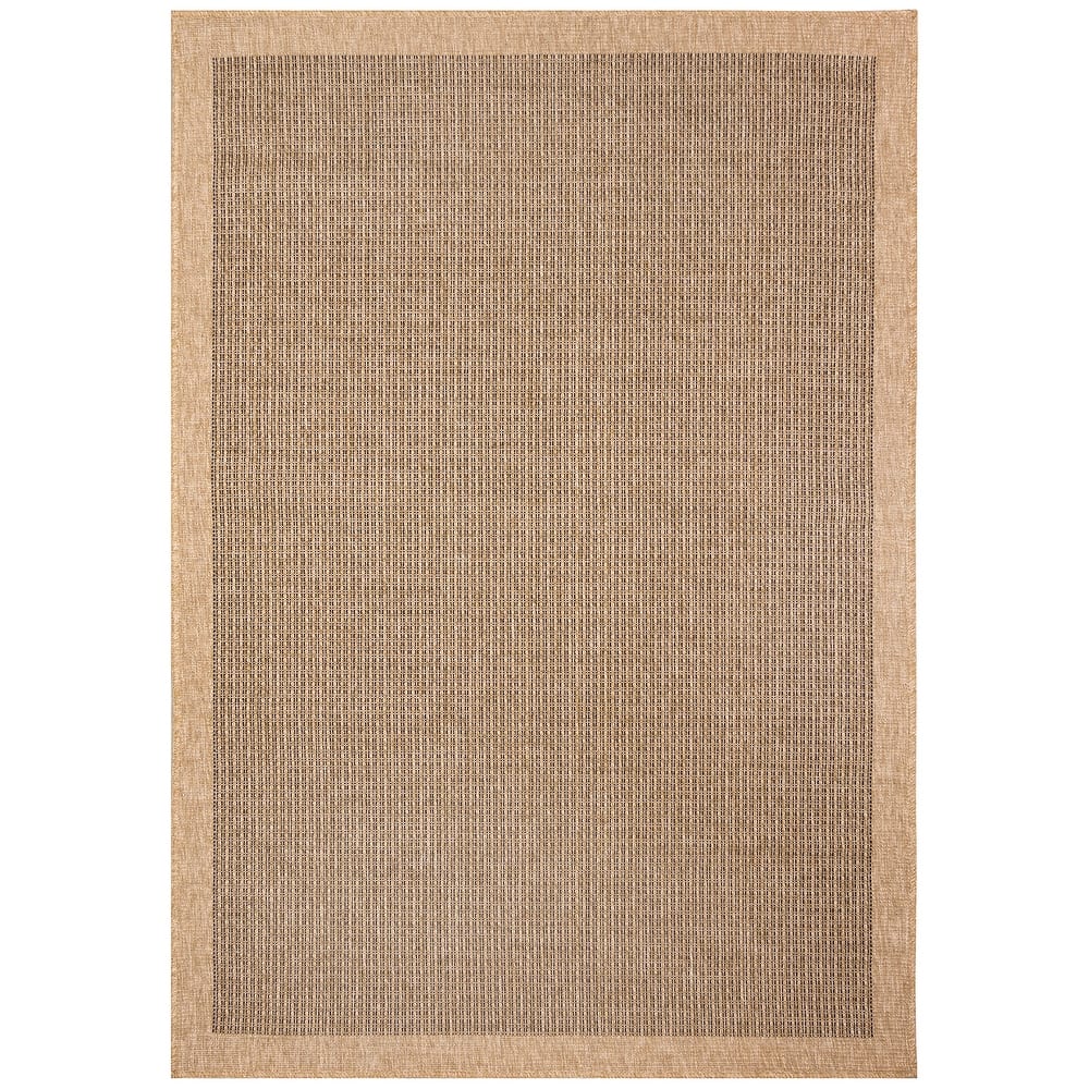 Liora Manne Sahara Texture Border Indoor/Outdoor Rug