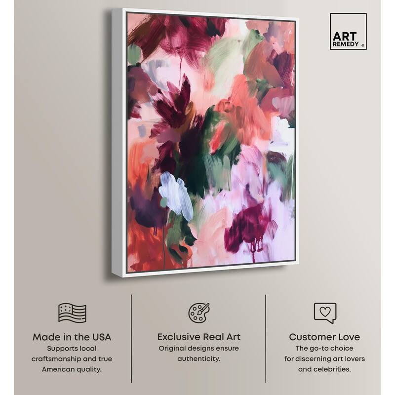 Adelas Garden II Canvas by Art Remedy