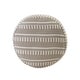 preview thumbnail 16 of 32, Dash and Stripe Geometric Indoor Outdoor Pouf - 20" x 20" x 20"