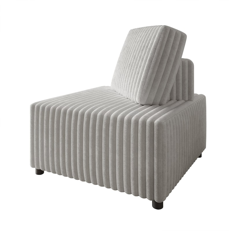 CraftPorch Luxurious Velvet Upholstered Corner seat