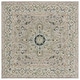 preview thumbnail 11 of 11, SAFAVIEH Handmade Heritage Mhairi Traditional Wool Rug 6' Square - Ivory/Blue - Square