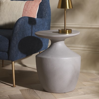SAFAVIEH Jaiya Accent Table (Fully Assembled) - 15"W x 15"D x 19"H