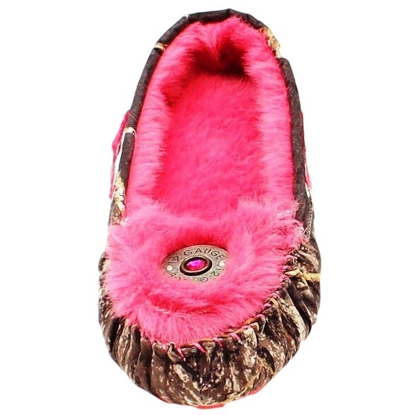 womens camo moccasins